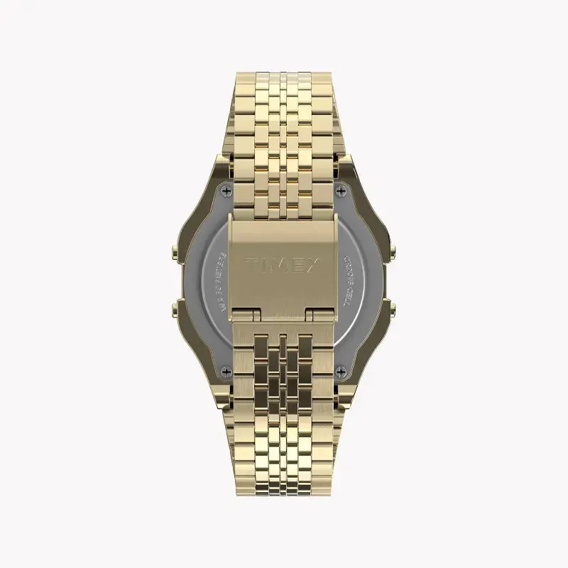 Timex Unisex Gold Stainless Steel Watch, Digital Dial | Tw2r79200 by TIMEX