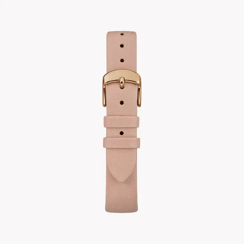 Timex Women's Pink Leather Watch, Silver Dial | Tw2r85200 by TIMEX
