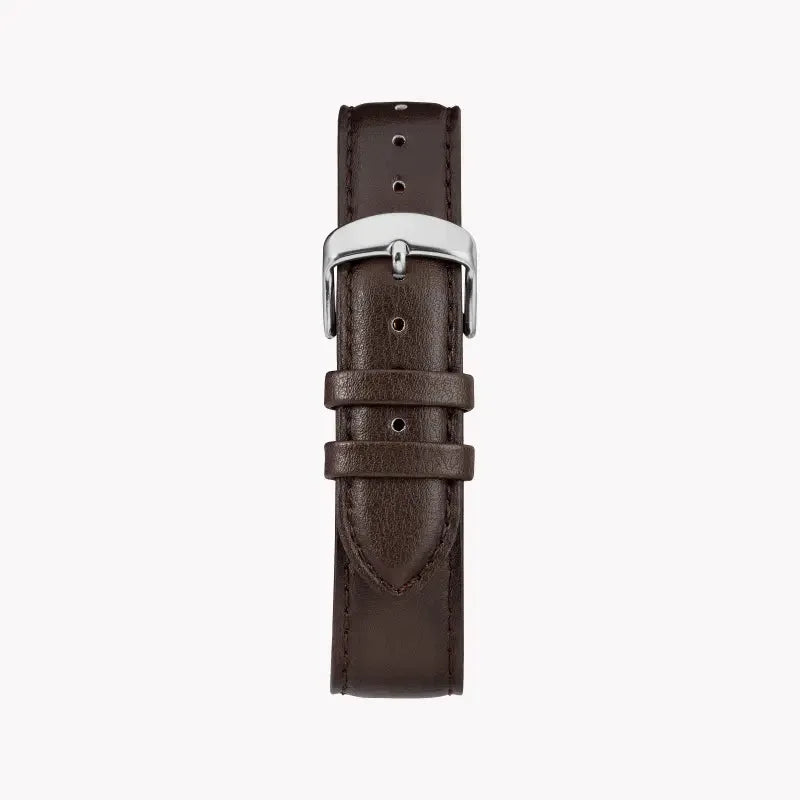 Timex Men's Brown Leather Watch, Blue Dial | Tw2r85400 by TIMEX