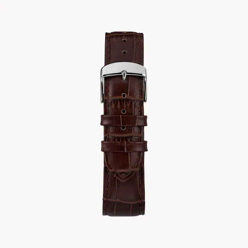 Timex Men's Blue Dial Watch, Brown Leather Strap | Tw2r86800 by TIMEX