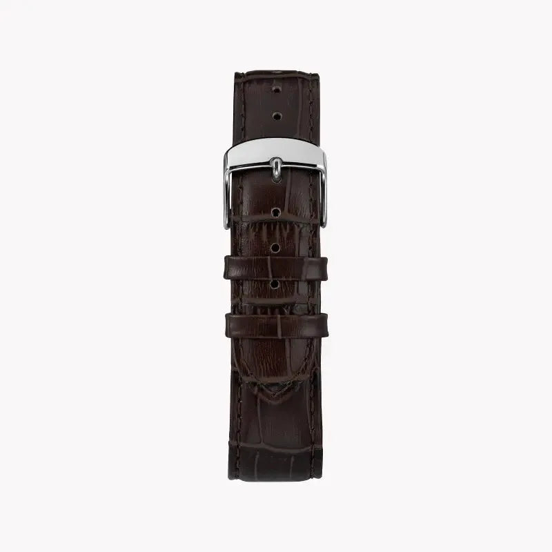 Timex Men's Brown Leather Watch, Green Dial | Tw2r86900 by TIMEX