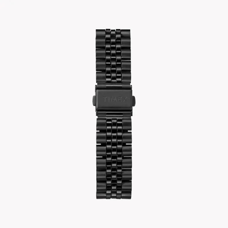 Timex Men's Black Stainless Steel Watch, Black Dial | Tw2r88600 by TIMEX