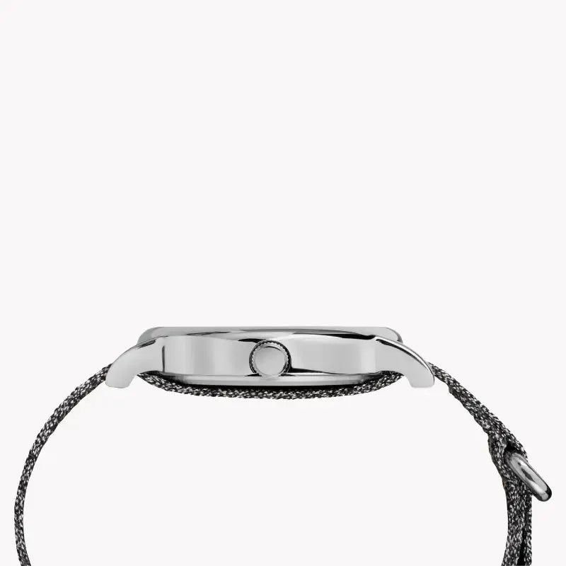Timex Women's Blue Fabric Watch, White Dial | Tw2r92200 by TIMEX