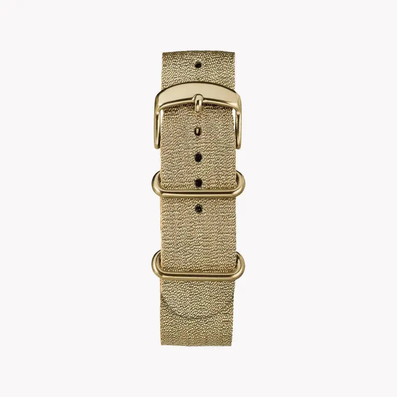 Timex Women's Gold Fabric Watch, Off White Dial | Tw2r92300 by TIMEX