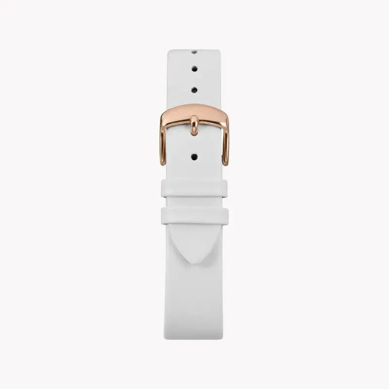 Timex Women's White Leather Watch, Rose Gold Case | Tw2r95000 by TIMEX