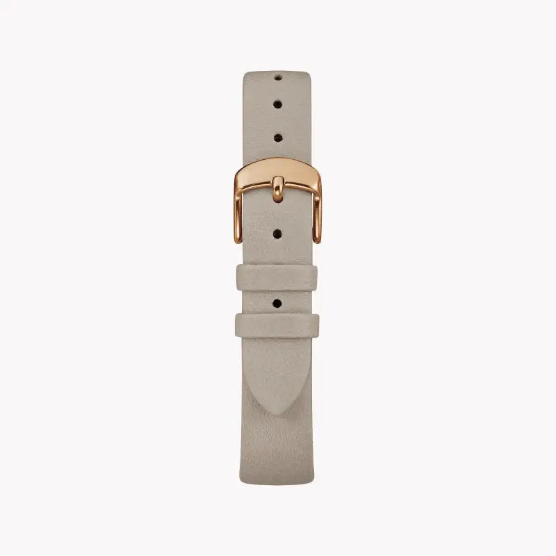Timex Women's Gray Leather Watch, Silver Dial | Tw2r96200 by TIMEX