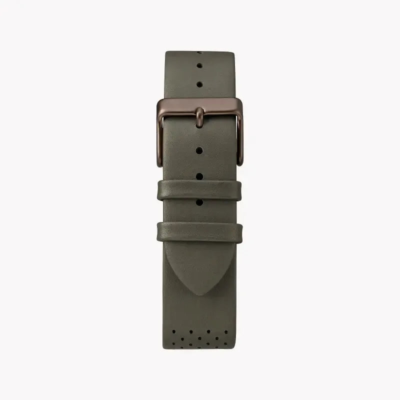 Timex Men's Gray Leather Watch, Gray Dial | Tw2r97800 by TIMEX