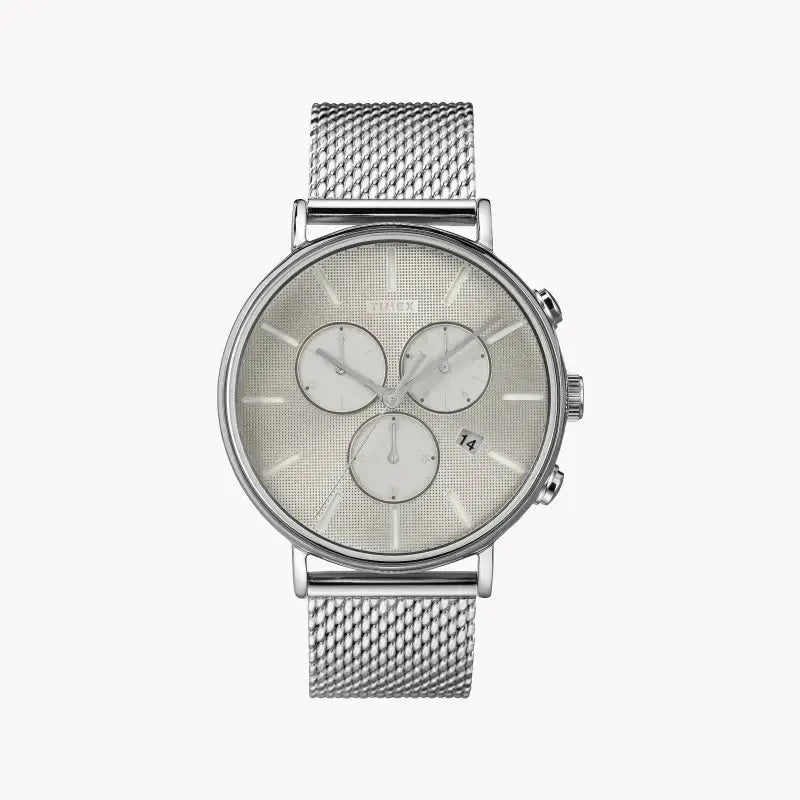 Timex Men's Silver Stainless Steel Watch, Silver Dial | Tw2r97900 by TIMEX