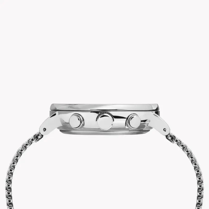 Timex Men's Silver Stainless Steel Watch, Silver Dial | Tw2r97900 by TIMEX