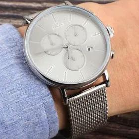 Timex Men's Silver Stainless Steel Watch, Silver Dial | Tw2r97900 by TIMEX