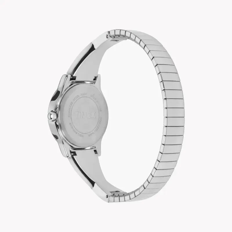 Timex Women's Silver Stainless Steel Watch, Silver Dial | Tw2r98700 by TIMEX