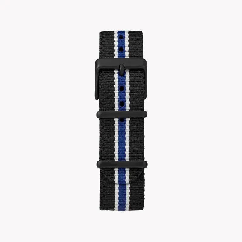 Timex Men's Black Fabric Watch, Stainless Steel Case | Tw2t29700 by TIMEX