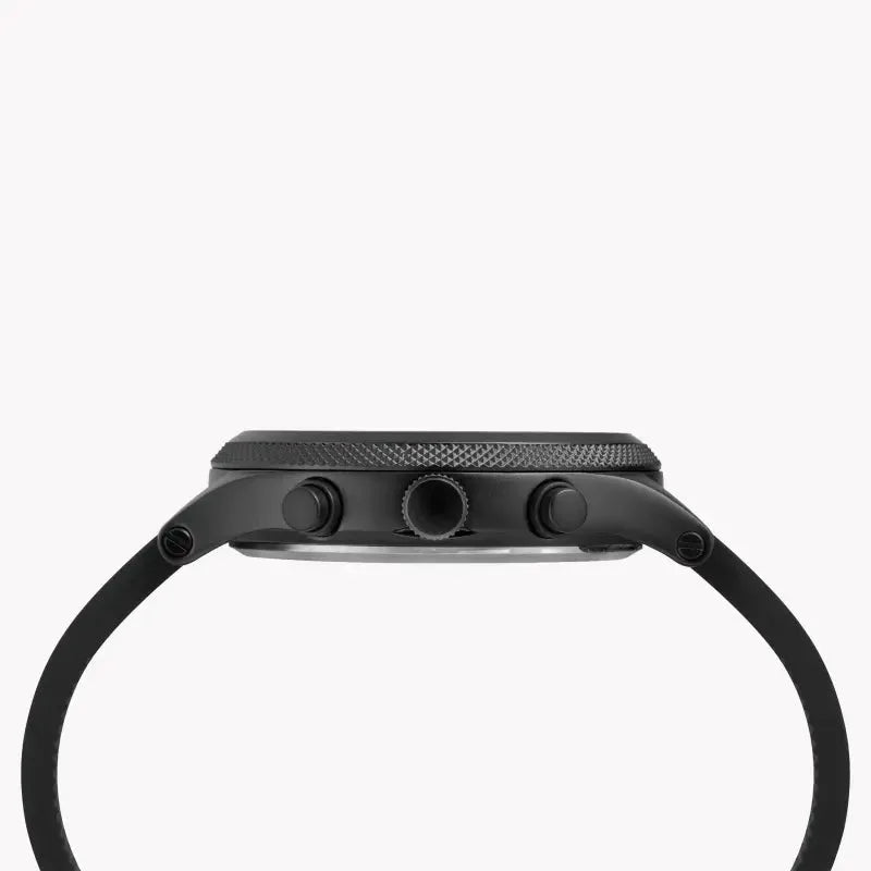 Timex Men's Black Silicone Watch, Brass Case | Tw2t33100 by TIMEX