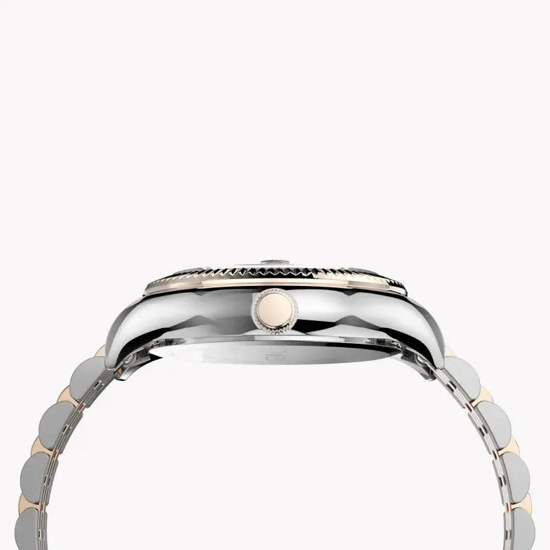 Timex Women's 2t Stainless Steel Watch, Silver Dial | Tw2t87000 by TIMEX