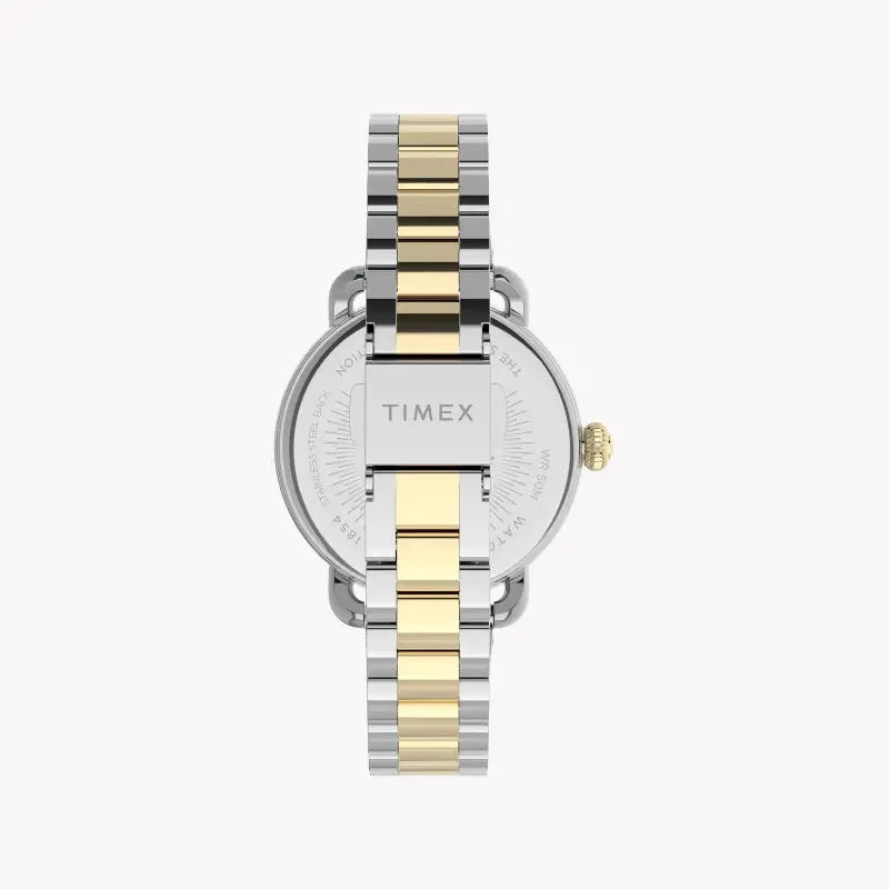 Timex Women's Silver Dial, Stainless Steel Band | Tw2u13800 by TIMEX