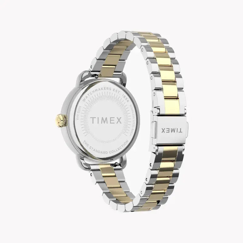 Timex Women's Silver Dial, Stainless Steel Band | Tw2u13800 by TIMEX