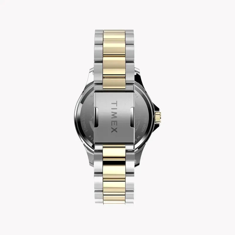 Timex Men's Stainless Steel Watch, Black Dial | Tw2u55500 by TIMEX