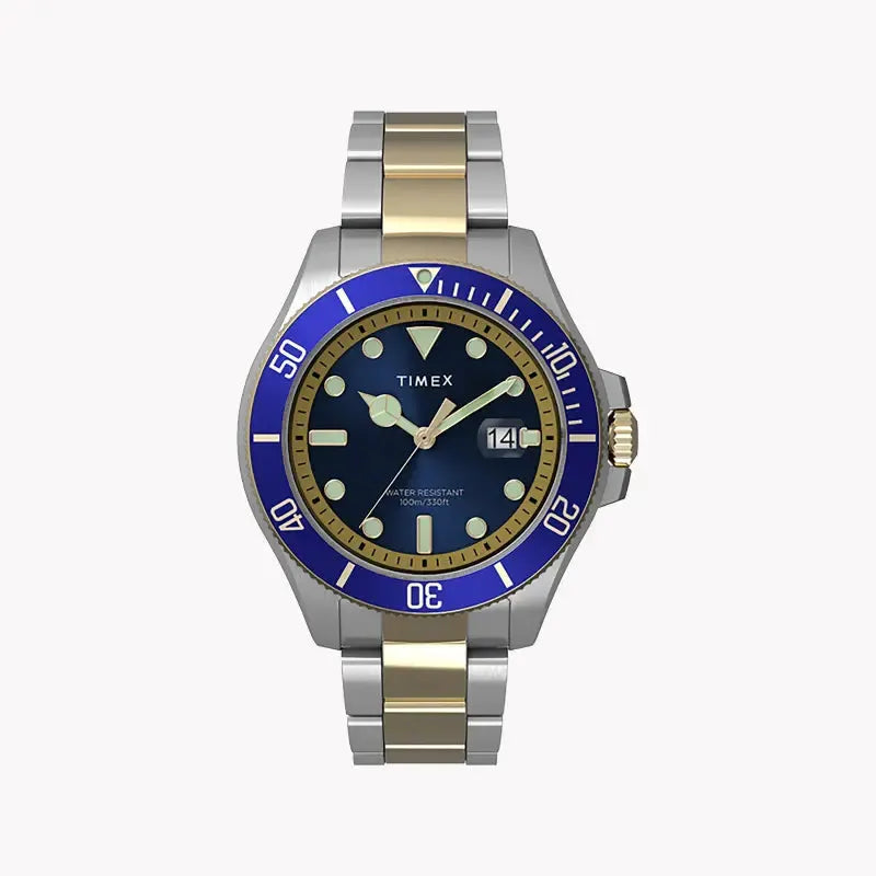 Timex Men's Blue Dial Watch, 2t Stainless Steel | Tw2u71800 by TIMEX