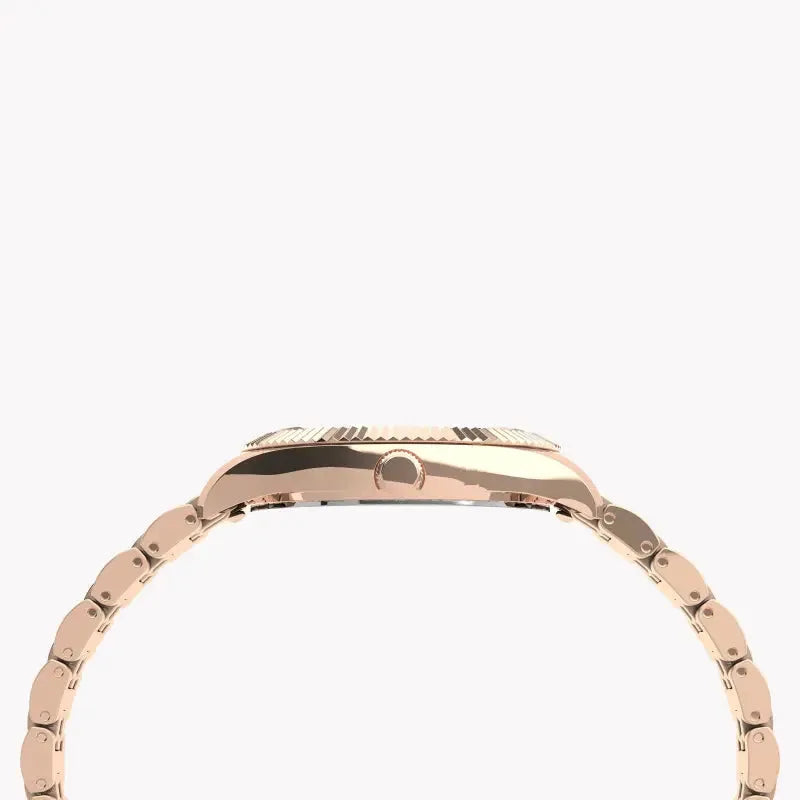 Timex Women's Rose Gold Watch, Pink Dial | Tw2u78400 by TIMEX