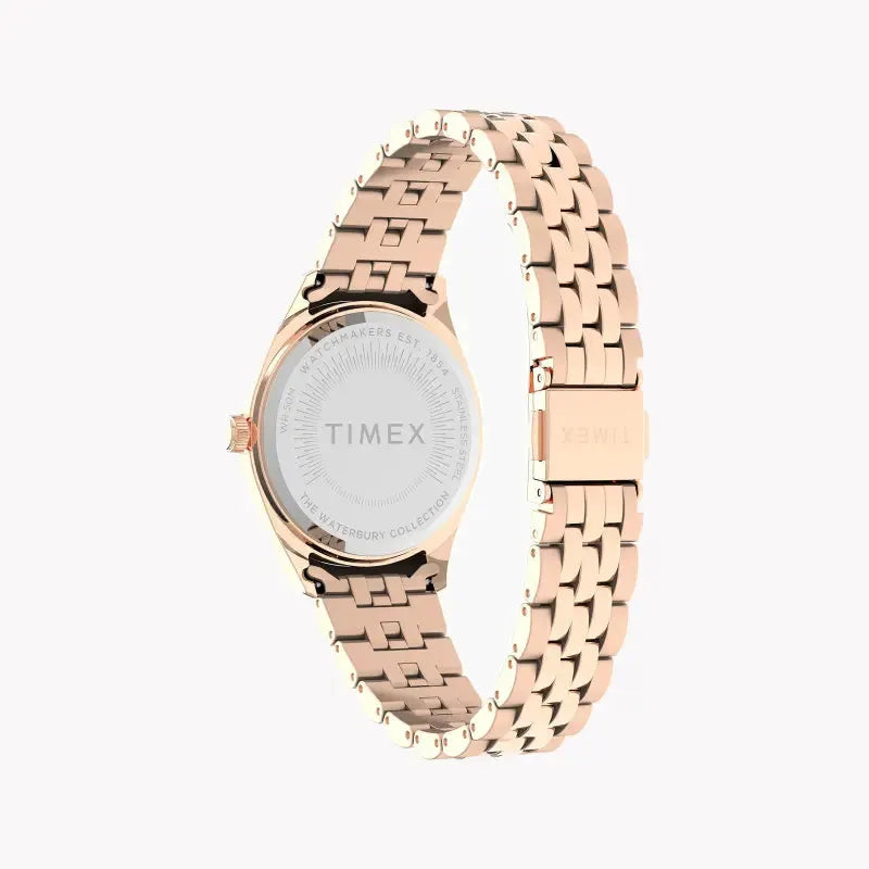 Timex Women's Rose Gold Watch, Pink Dial | Tw2u78400 by TIMEX