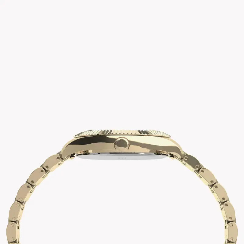 Timex Women's Gold Stainless Steel Watch, Gold Dial | Tw2u78500 by TIMEX