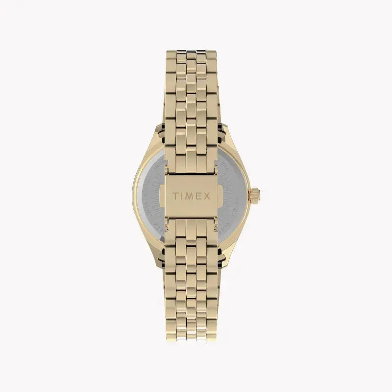 Timex Women's Gold Stainless Steel Watch, Gold Dial | Tw2u78500 by TIMEX