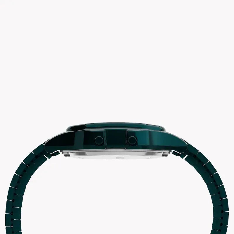 Timex Unisex Blue Resin & Stainless Steel Watch, Digital Dial | Tw2u93800 by TIMEX