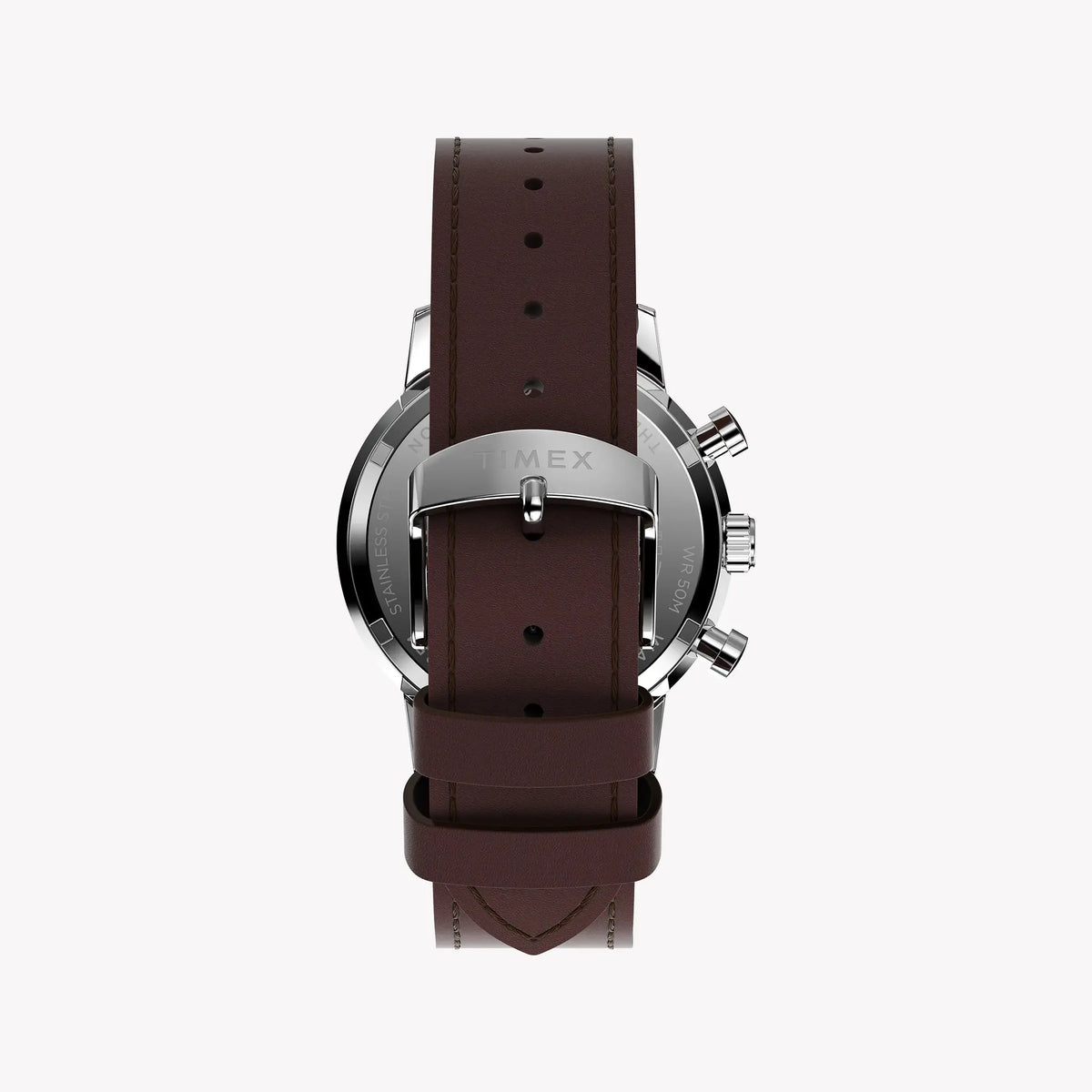 TIMEX Men's Stainless Steel, Brown Leather | TW2W10200 by TIMEX