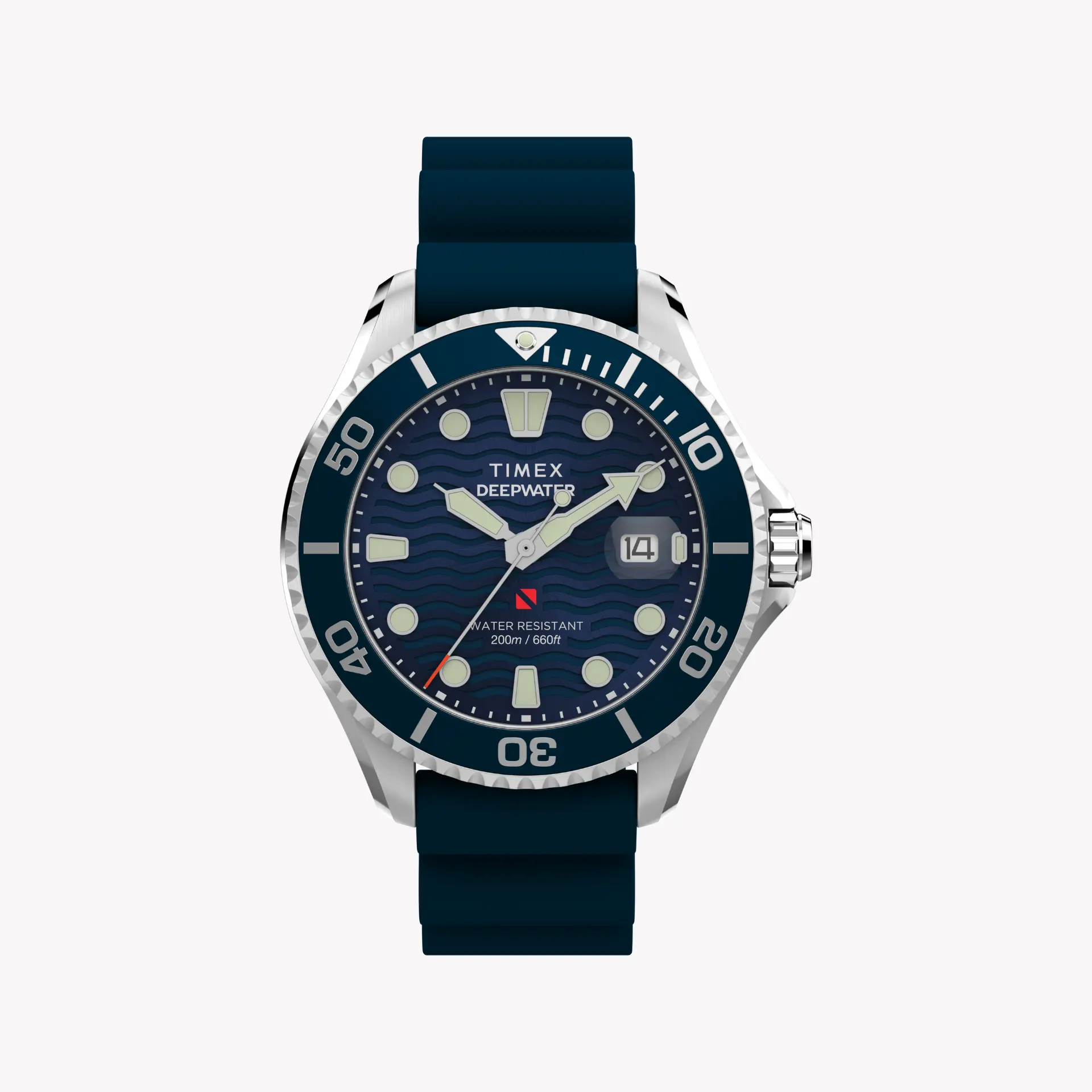 Timex Men's Silver/Blue Stainless Steel Watch | Tw2w81500 by TIMEX