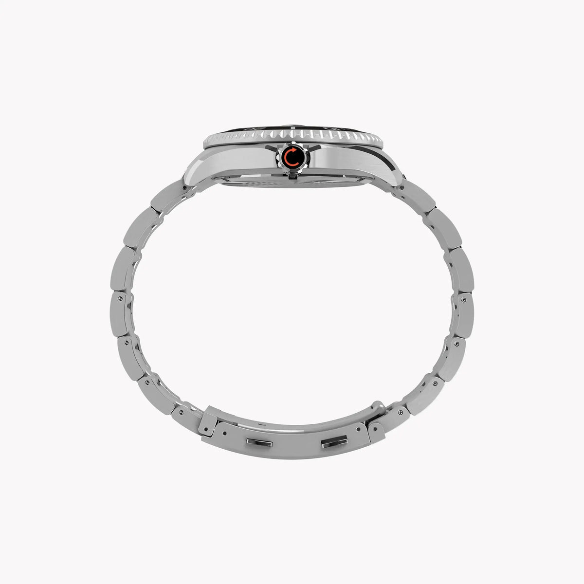 Deep Water Meridian 200 SST Black Dial Bracelet TW2W82000 | Men's Sport Watch by TIMEX