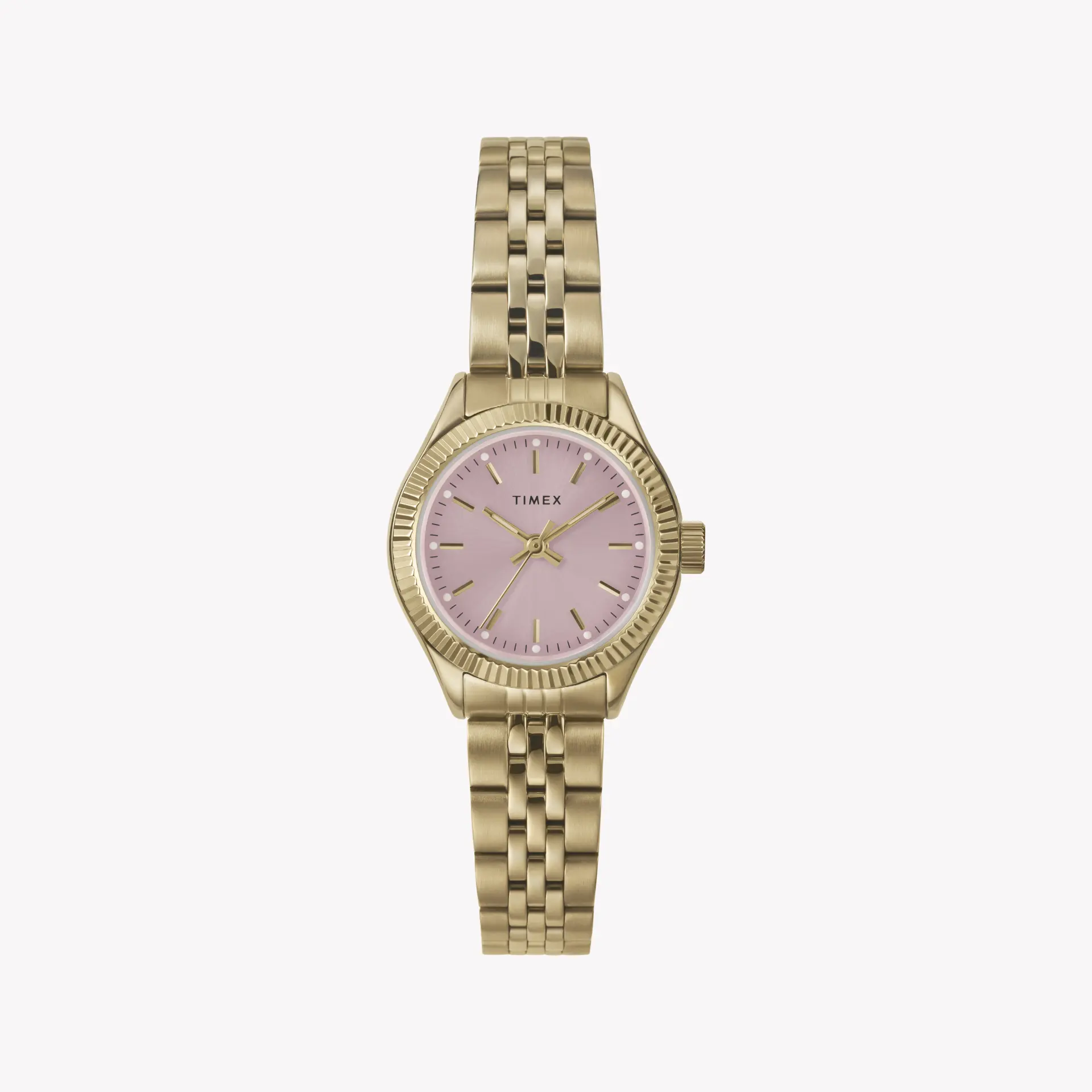 Timex Women's Gold-Tone Watch, Gold/Pink | Tw2w90800 by TIMEX