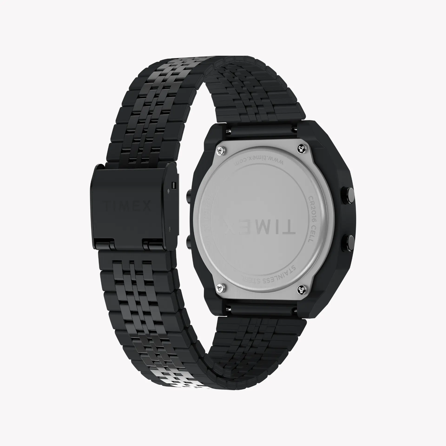 Timex Men's Black Stainless Steel Watch | Model Tw2w91600 by TIMEX