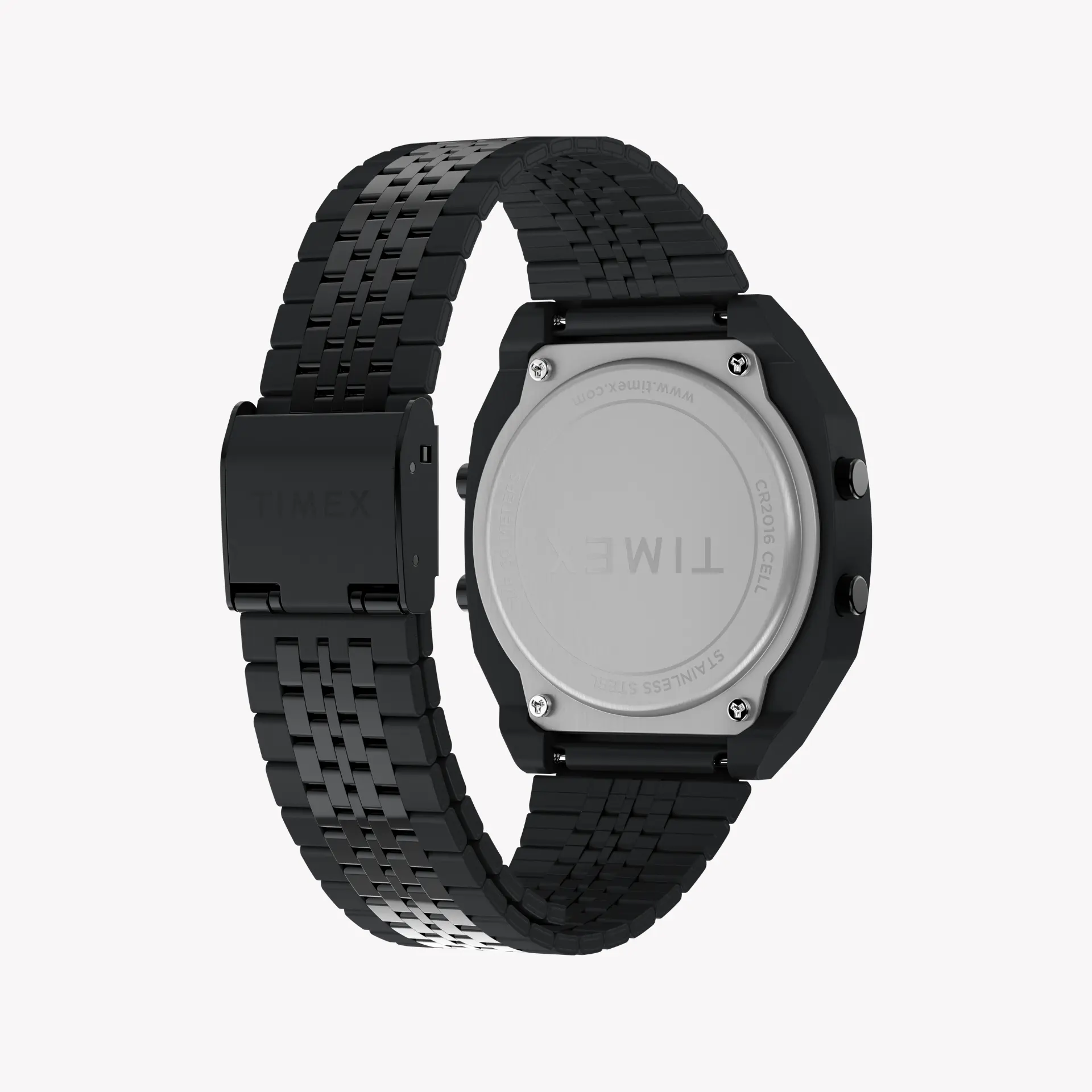 Timex Men's Black Stainless Steel Watch | Model Tw2w91600 by TIMEX
