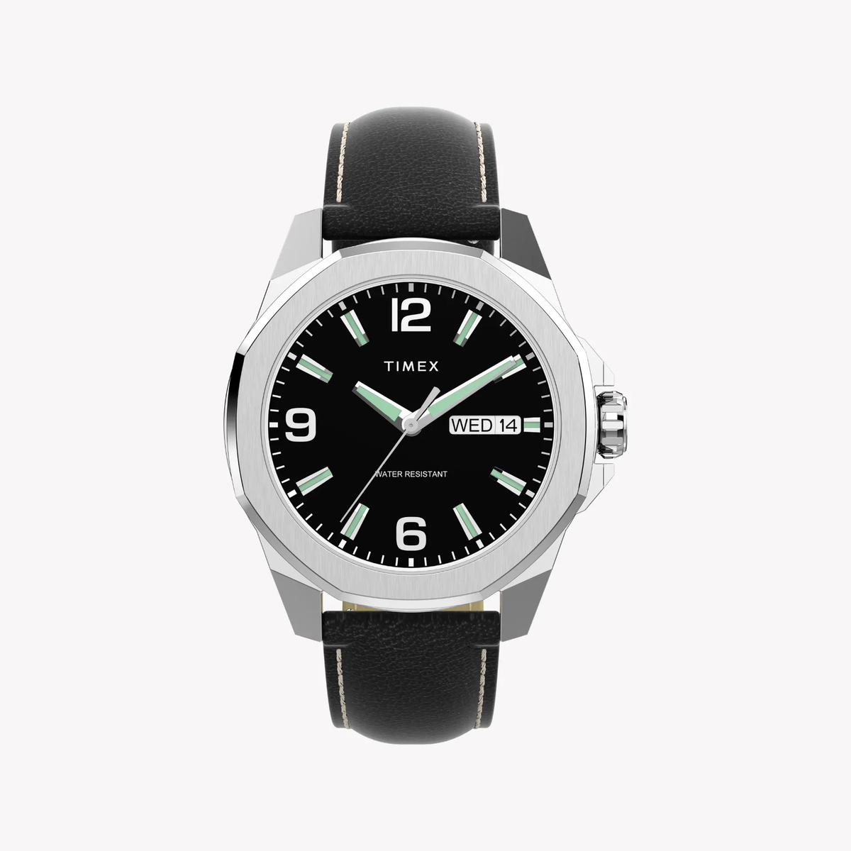 Timex Men's Quartz Watch, Silver/Black | Tw2w92900 by TIMEX