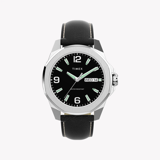 Timex Men's Quartz Watch, Silver/Black | Tw2w92900 by TIMEX