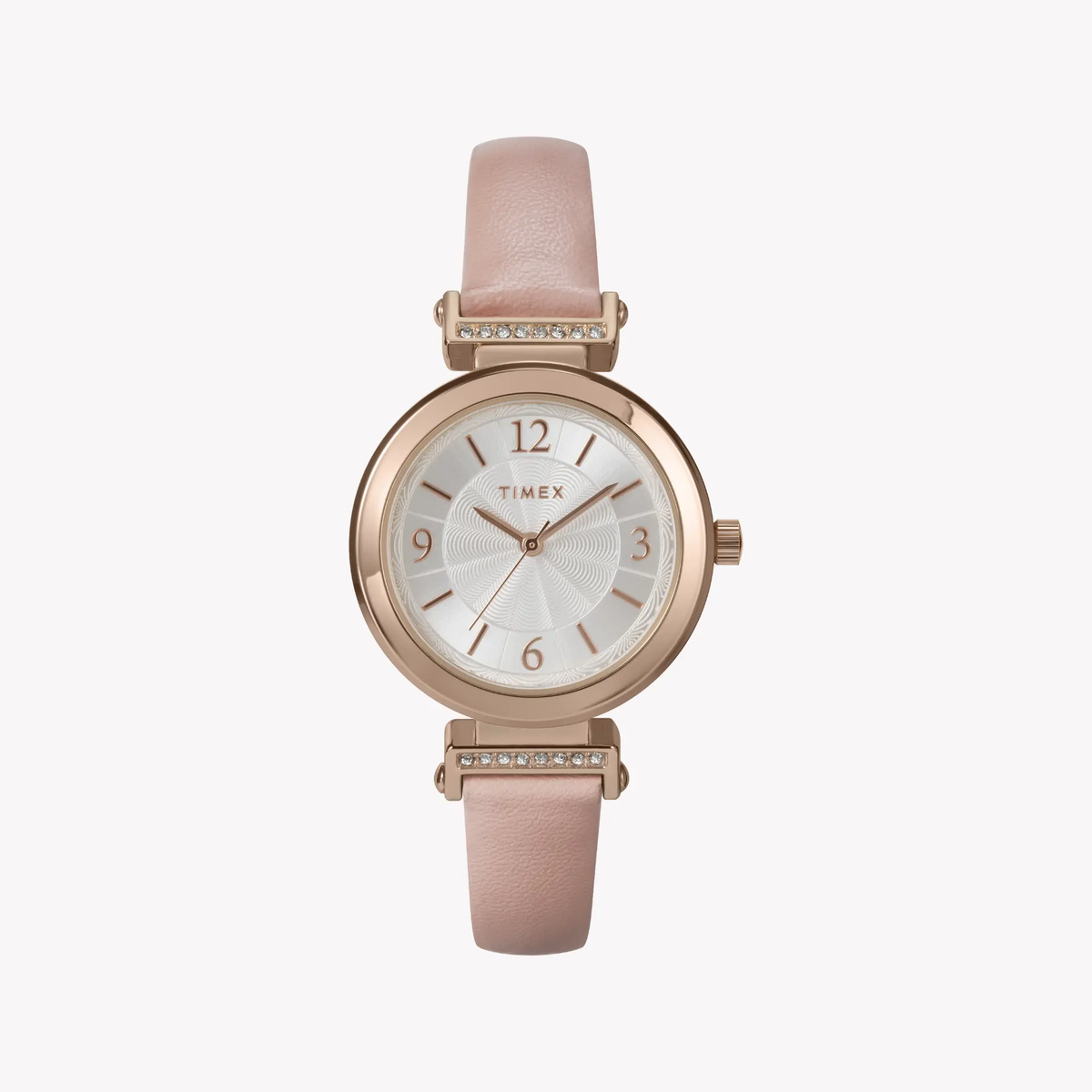 Timex Women's Rose Gold, Pink Leather | Tw2w96300 by TIMEX