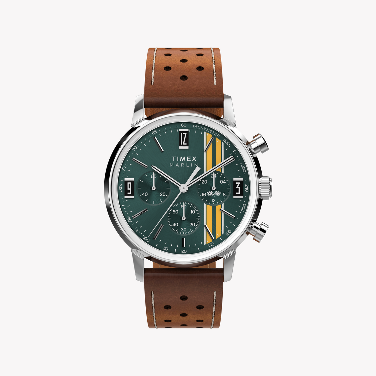 Timex Men's Stainless Steel, Silver/Brown | Tw2w99100 by TIMEX