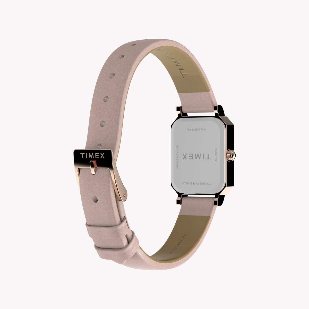 Timex Women's Rose Gold/Pink Leather Watch | Tw2y01100 by TIMEX