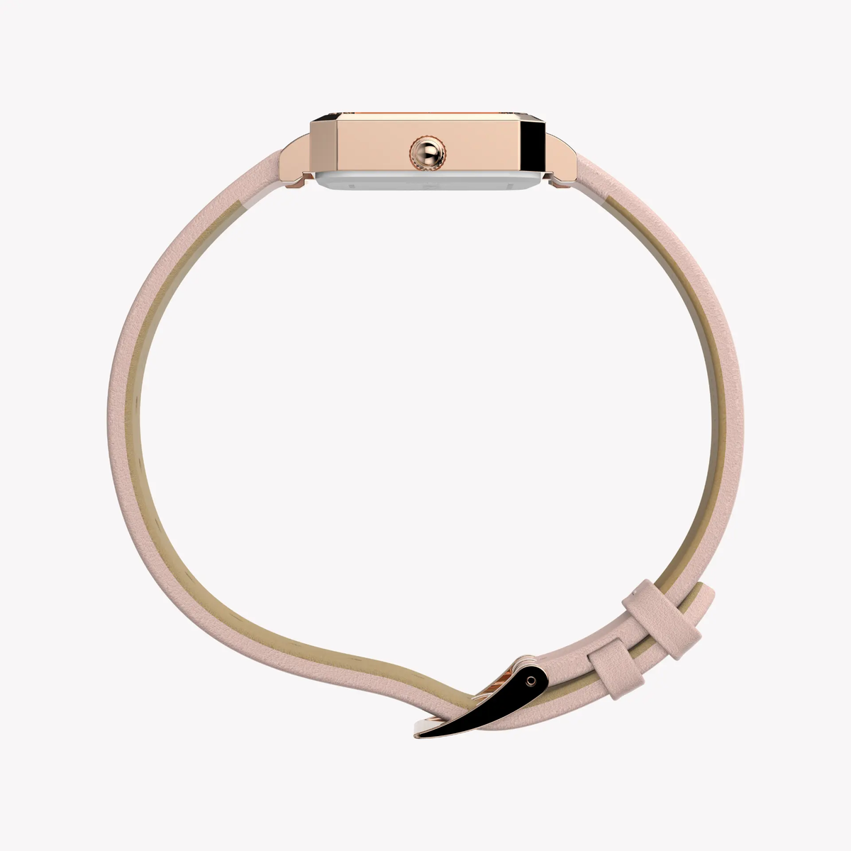 Timex Women's Rose Gold/Pink Leather Watch | Tw2y01100 by TIMEX