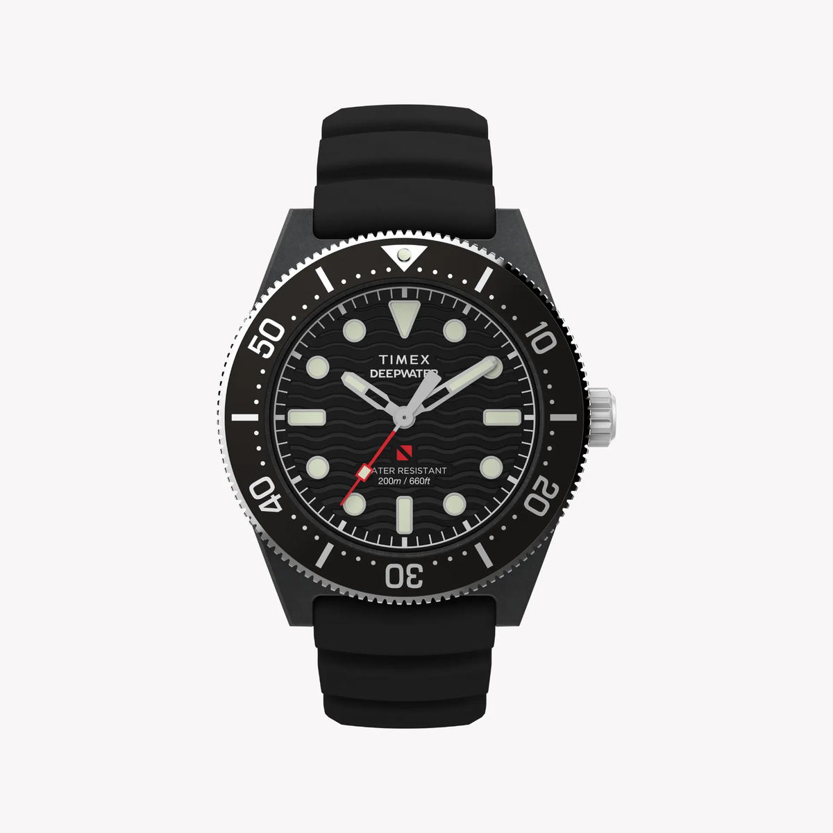 Timex Men's Black Resin Watch, Black/Black | Tw2y02200 by TIMEX