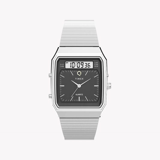 Timex Men's Silver Stainless Steel Watch | Tw2y05900 by TIMEX