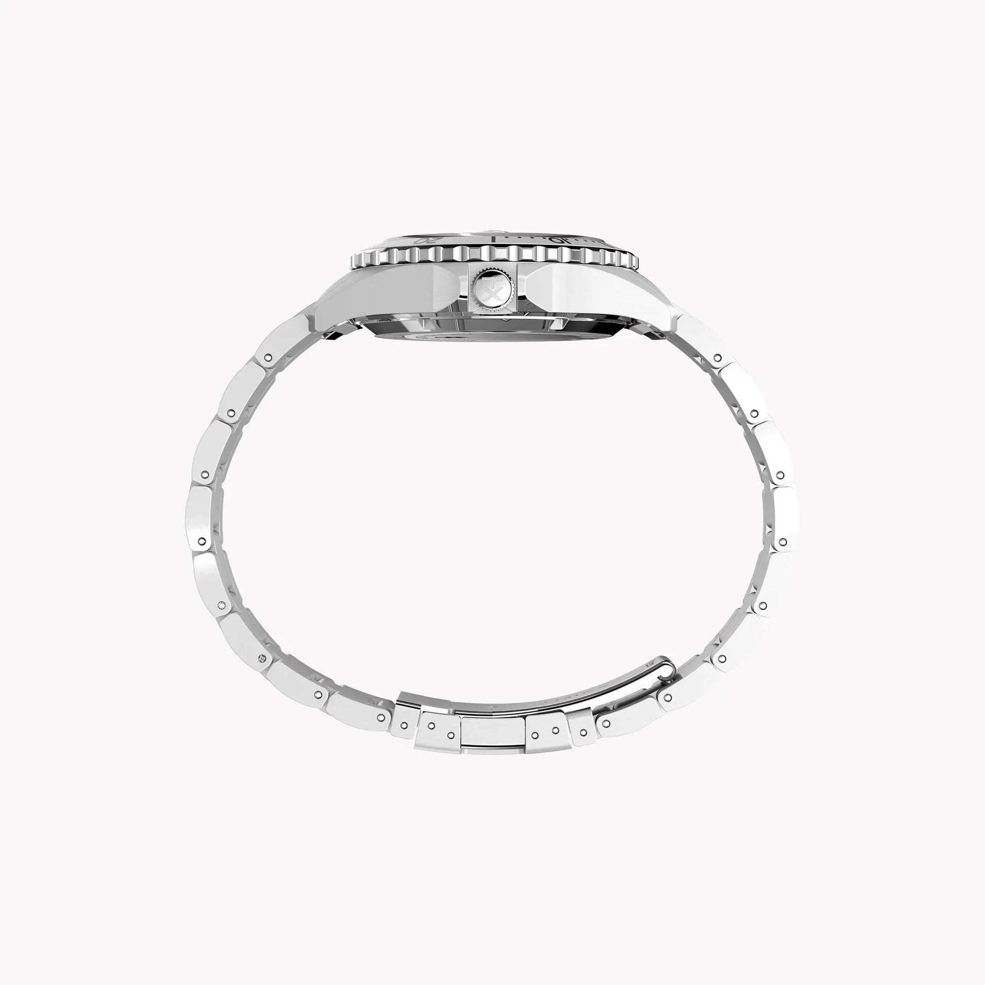 Navi Automatic 41mm SST Case Black Dial Bracelet | TW2Y15300 by TIMEX