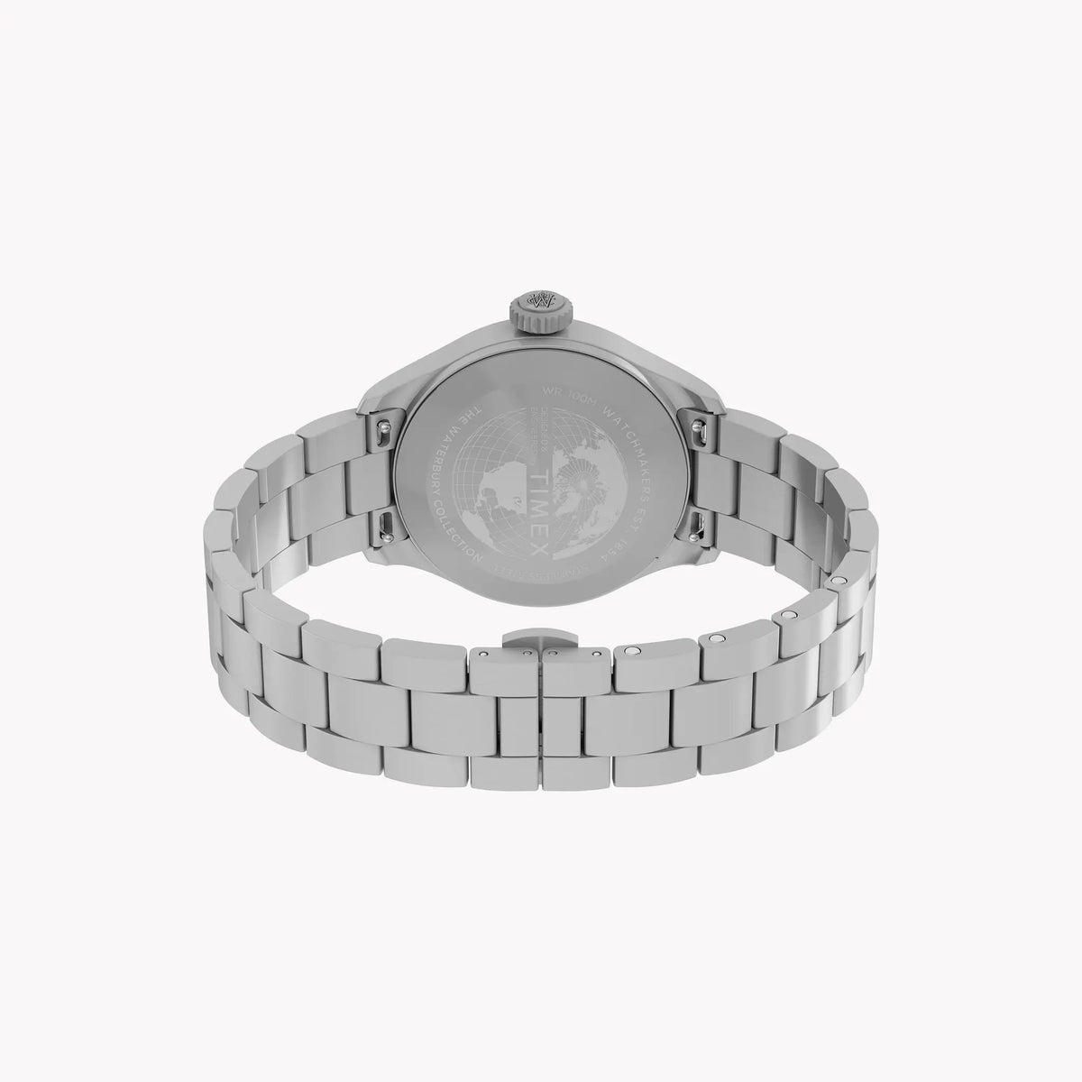 Waterbury ACE SST Case Silver Dial Bracelet | TW2Y18800 by TIMEX
