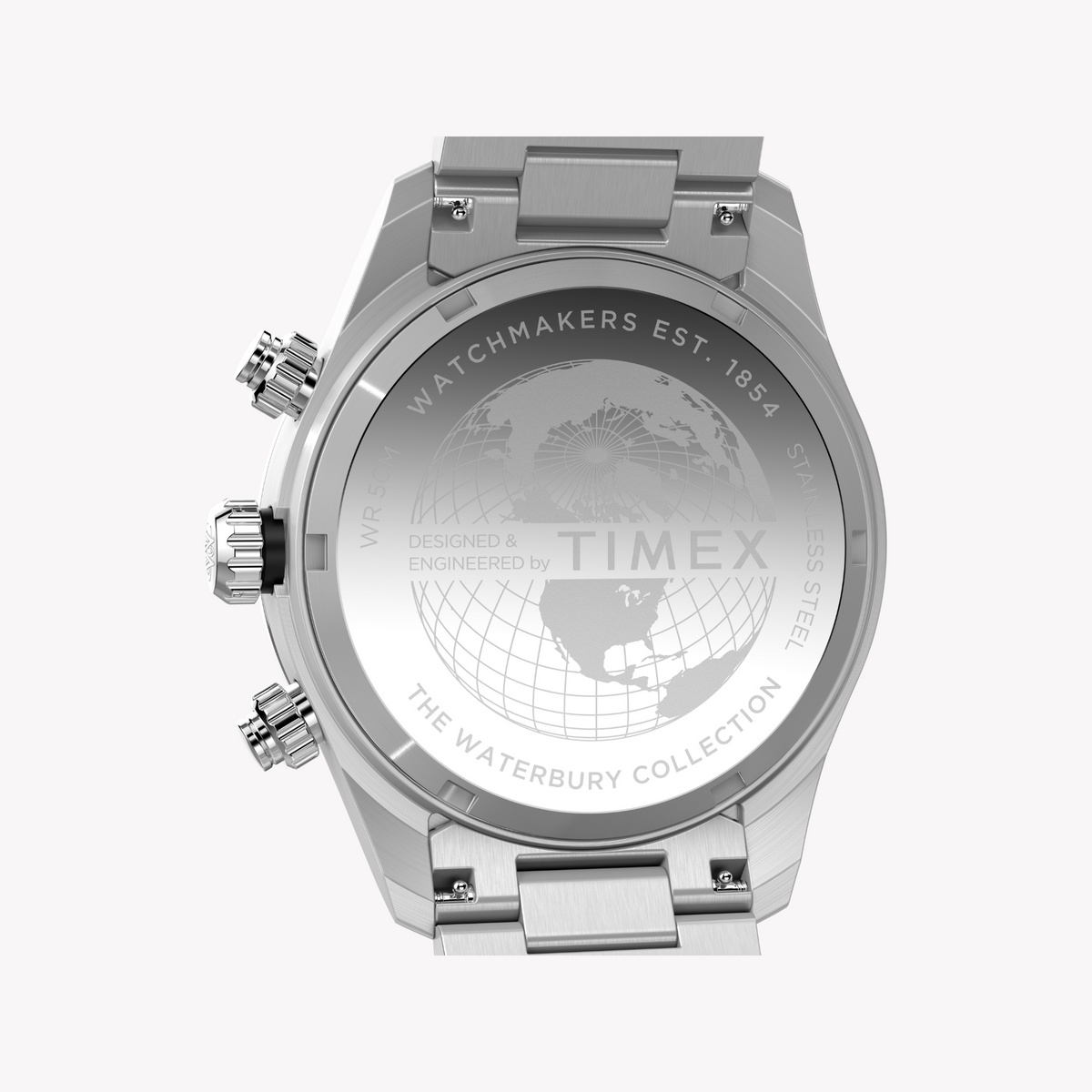 Timex Men's Silver Watch, Stainless Steel | Tw2y19200 by TIMEX