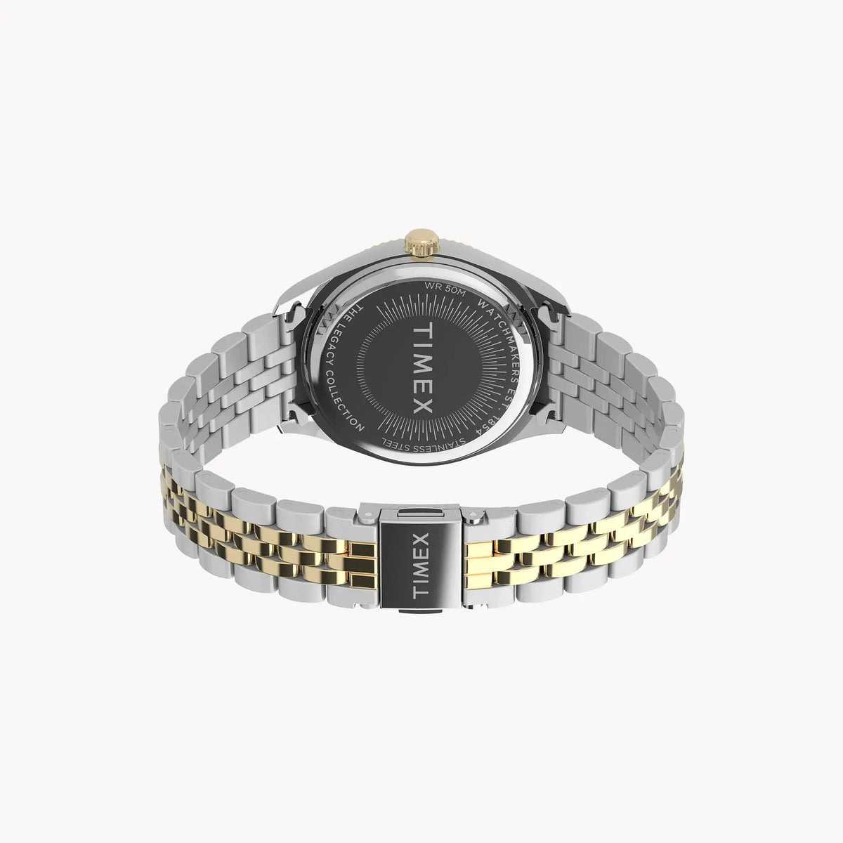 Women's Legacy Two-Tone Case & Bracelet with Blue Dial | TW2Y20200 by TIMEX