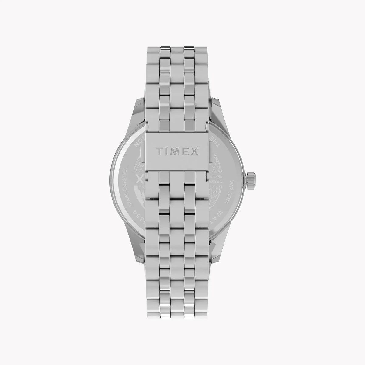 Chicago Multi 45mm Silver Tone Case Blue Dial Bracelet TW2Y21500 by TIMEX