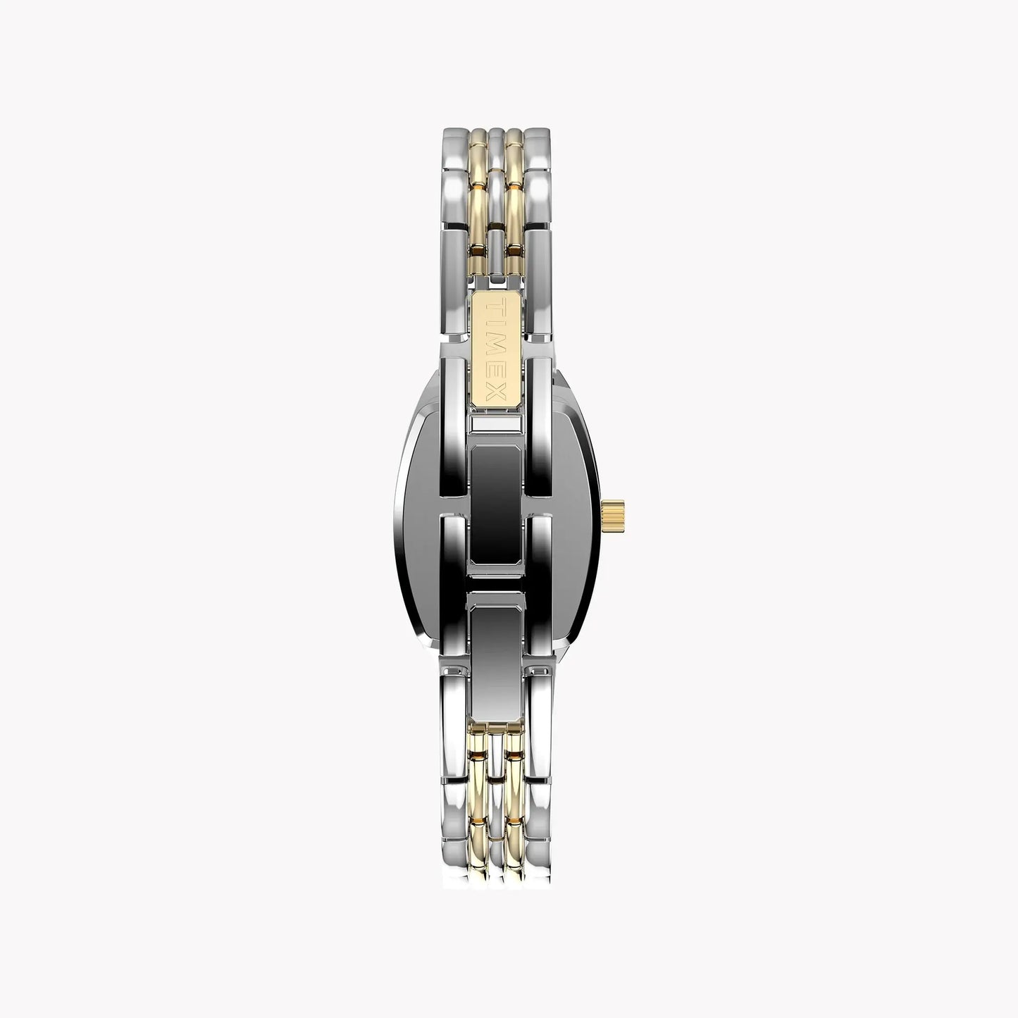 Women’s Two-Tone Case & Bracelet with Green Dial TW2Y22300 | Elegant Watch by TIMEX