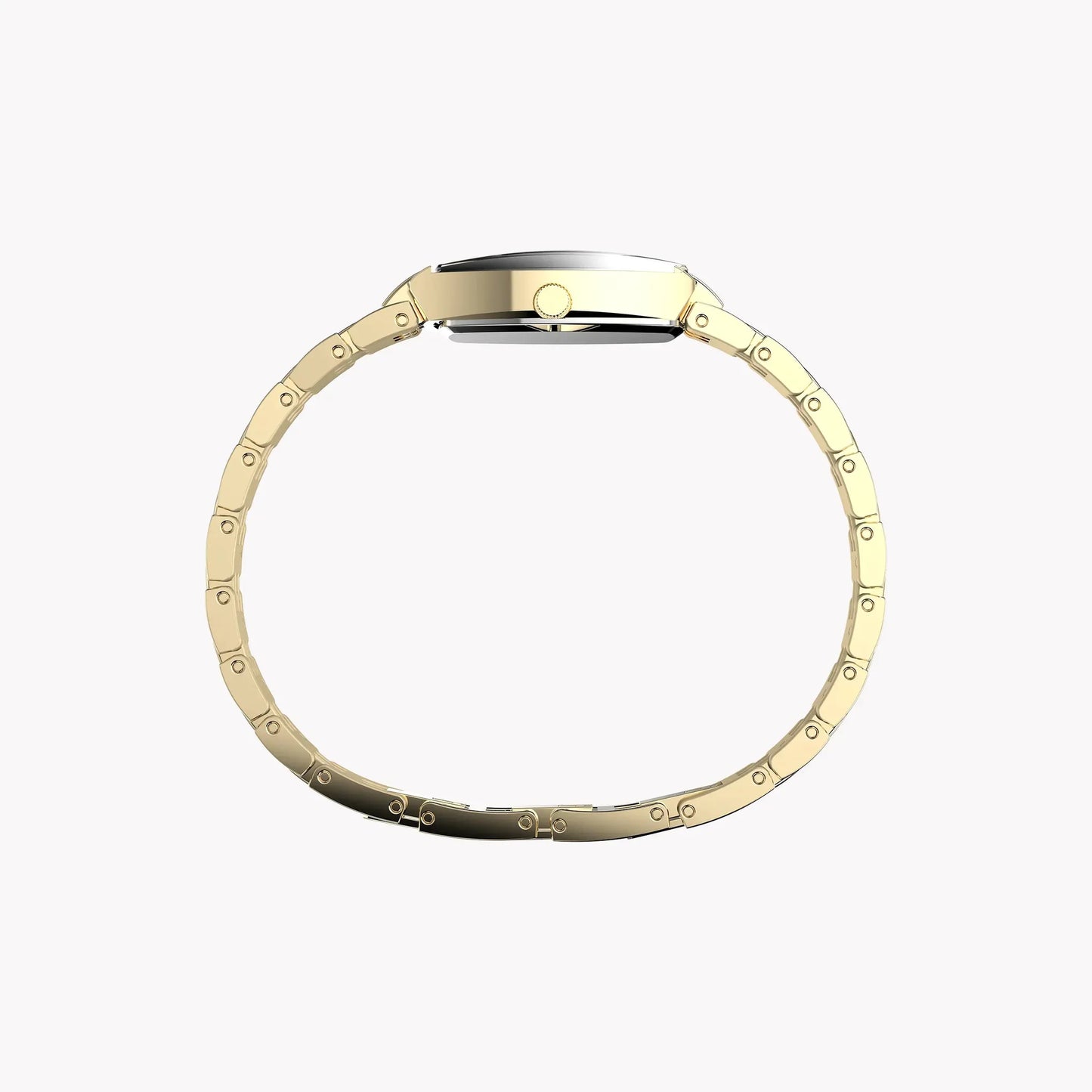 Womens Gold-Tone Case & Bracelet with Mother of Pearl Dial TW2Y22400 by TIMEX