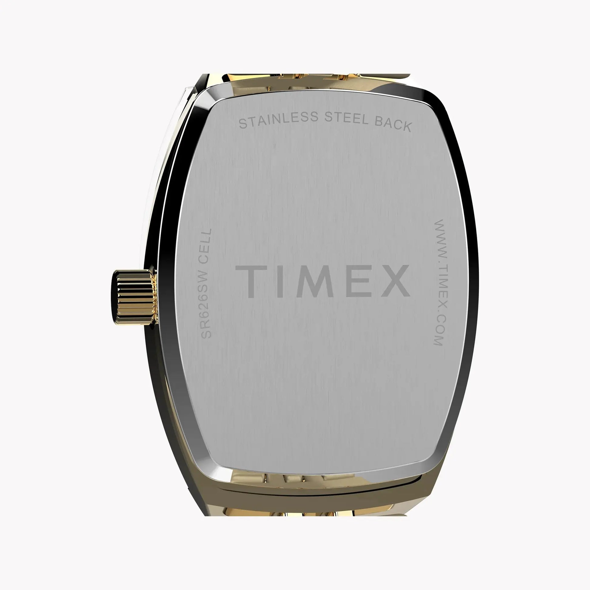 Womens Gold-Tone Case & Bracelet with Mother of Pearl Dial TW2Y22400 by TIMEX