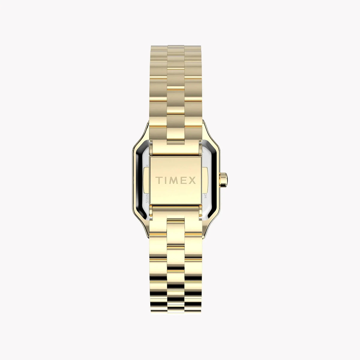 Addison Gold-Tone Case & Bracelet White Dial TW2Y23700 | Stylish Watch by TIMEX